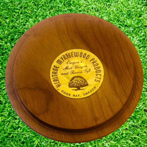 Myrtlewood Oregon Clear Glass Jar with Wood Lid + Sticker - Picture 7 of 10